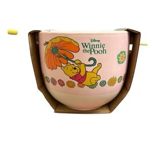 Disney Winnie The Pooh Ramen Bowl With Chopsticks